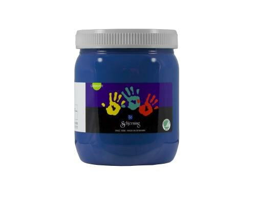 Schjerning Fingerfarbe Blau 2620 Inhalt: 500ml, Farbe: Blau