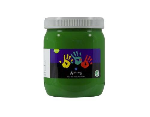 Schjerning Fingerfarbe Grün 2624 Inhalt: 500ml, Farbe: Grün
