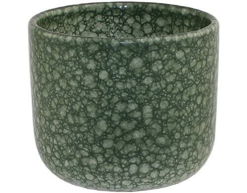Kaheku Übertopf Serifos grün D: 15cm, H: 13cm