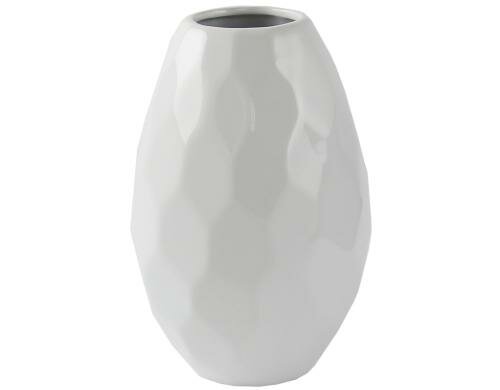 Kaheku Vase Vitara weiss D:20cm, H: 44cm