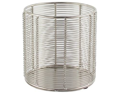 Kaheku Windlicht Bahamas vernickelt D: 14cm, H: 15cm