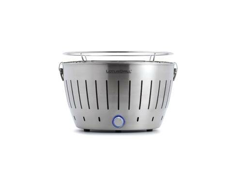 LotusGrill Tischgrill S, Edelstahl 32 cm Grillfläche, mit USB