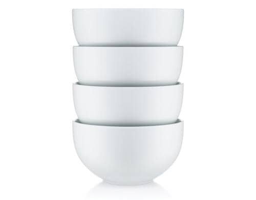 Bodum Blaa Schüssel Teller 4er Set ø 14 cm, Porzellan