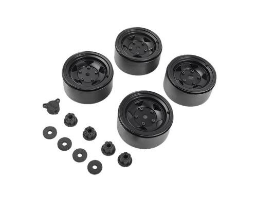 RC4WD Seren 2.2 Beadlock Wheels Black Center Caps