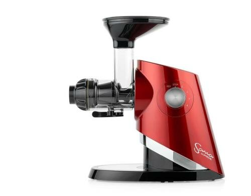 Sana by Omega Entsafter 727 rot 150W, BPA frei, 4 Stufen