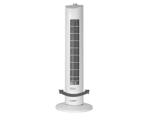 Eurom Turmventilator VTW31 verteilt Luft optimal in einem Raum