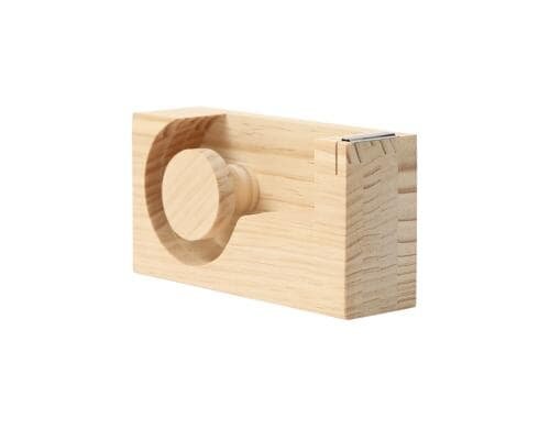 I am Creative Klebeabroller aus Holz Perfekt zum Gestalten, 14.3 x 7.4 x 4.3 cm