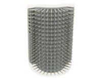 Trixie Eck-Massagebürste, Katze 8×13cm, grau