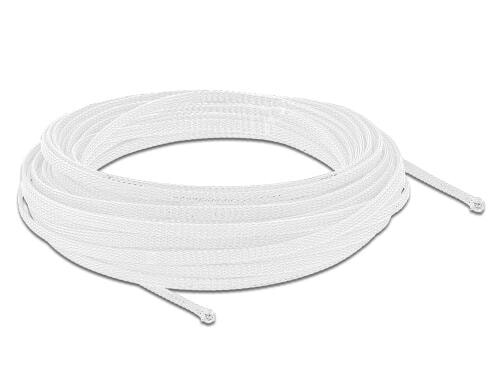 Delock Geflechtskabelschlauch, 10mx3mm selbstschliessend,schneidbar,hitzebeständig