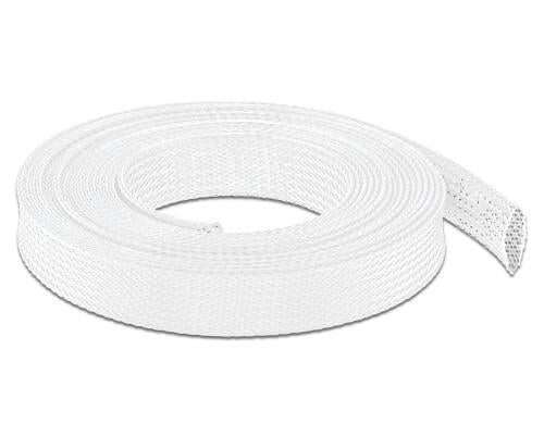 Delock Geflechtskabelschlauch, 5mx19mm selbstschliessend,schneidbar,hitzebeständig