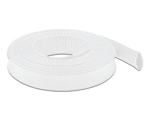 Delock Geflechtskabelschlauch, 5mx25mm selbstschliessend,schneidbar,hitzebeständig