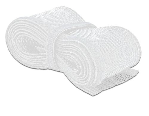 Delock Geflechtskabelschlauch, 2mx19mm selbstschliessend,schneidbar,hitzebeständig