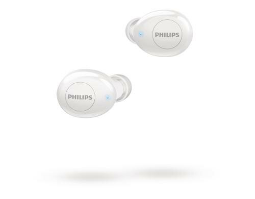 Philips TAT2205WT/00, Kabelloser Kopfhörer In-Ear True Wireless mit Ladebox