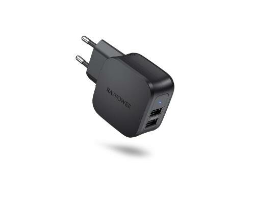 RAVPower Wandladegerät 1-Port 17W schwarz
