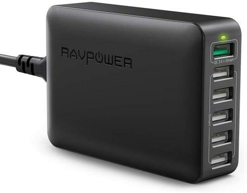 RAVPower Destkop-Ladegerät 6-Port 60W