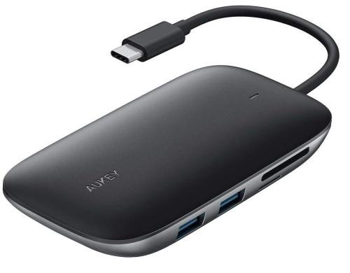 AUKEY USB-C Hub 7-in-1 USB-C Adapter