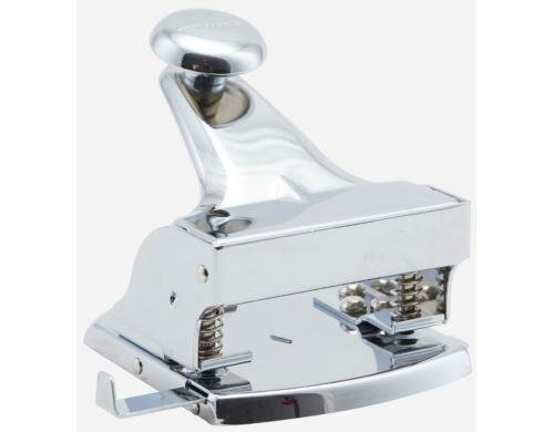 Monograph Locher Office silber 14x13x11cm, Eisen