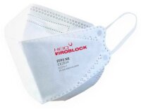 Atemschutzmaske HeiQ FFP2, 20 Stück 20er Pack,...