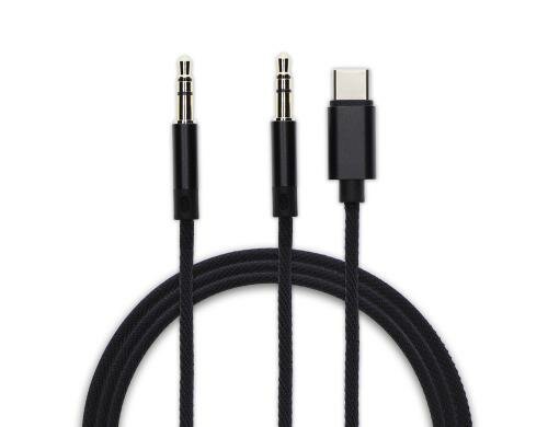 4smarts Active SoundCord Digital 1.2m USB-C & AUX Verbindungskabel