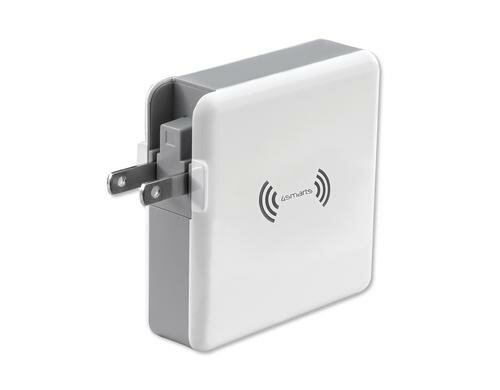 4smarts 3in1 Charger HyperVolt Wallcharger, Powerbank, QI-Charger