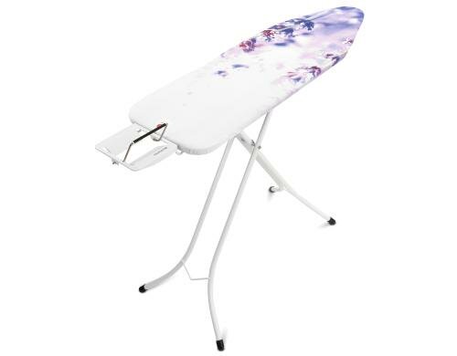 Brabantia Bügeltisch Lavender mit Dampfbügeleisenablage, 124 x 38