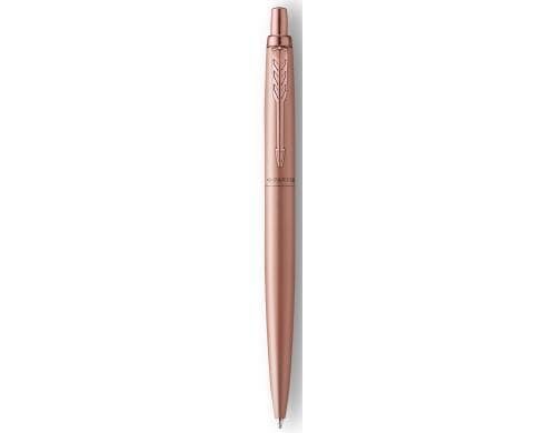 Parker Kugelschreiber Jotter XL Monochrom Premium Roségold, Mine: M, blau