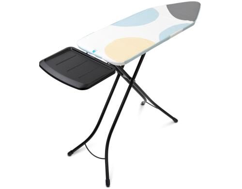 Brabantia Bügeltisch Spring Bubbles mit Dampfstationsablage Solide, 124 x 45