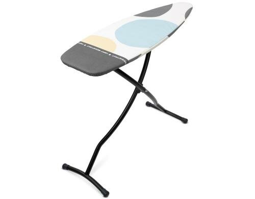 Brabantia Bügeltisch Spring Bubbles mit hitzebeständiger Parkzone, 135 x 45
