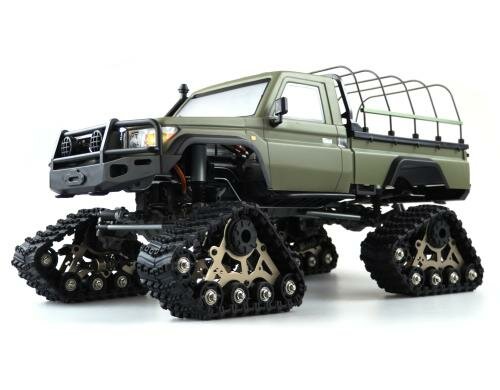 Amewi RCX10BTS Scale Crawler Militär 1:10, Basic, Tracks, Cage