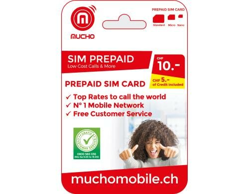 Prepaid SIM Only 10 + 5 Prepaid SIM inkl. Start Guthaben
