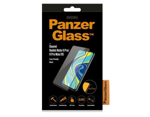 Panzerglass Displayschutz Case Friendly bla für Xiaomi Redmi Note 9 Pro/9 Pro Max/9S