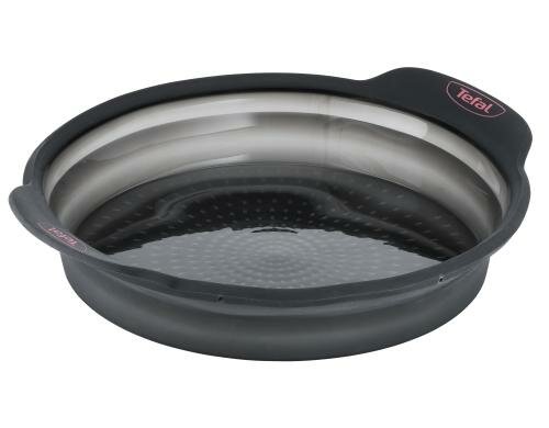 Tefal Silikonbackform Crispy Bake rund 24 cm, komprimierbar