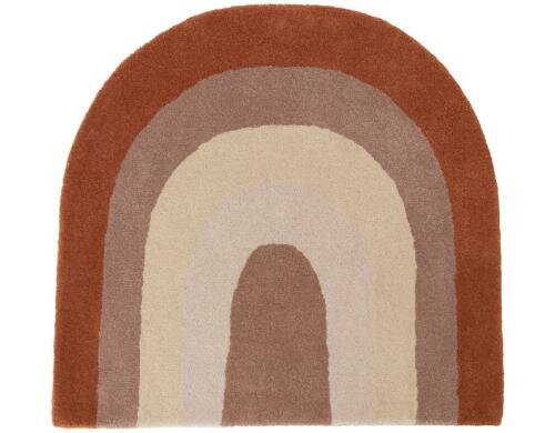 OyOy Teppich Rainbow 80% Wolle, 20% Baumwolle, H88 x W90 cm