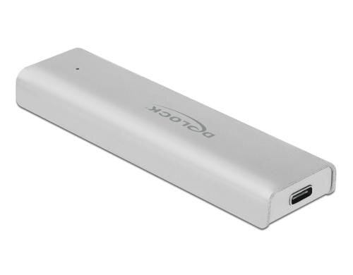 Delock M.2 SATA zu USB.3.2 Gehäuse Betrieb von M.2 SSDs an USB3.2 TypC
