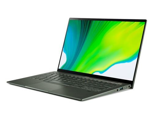 Acer Swift 5 SF514, i7-1165G7, W10-P 14 FHD Touch, 16GB, 1TB SSD, grün/gold