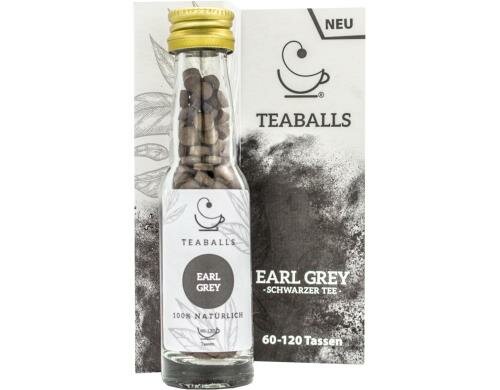 Glasflasche Earl Grey Teaballs 240 Stück