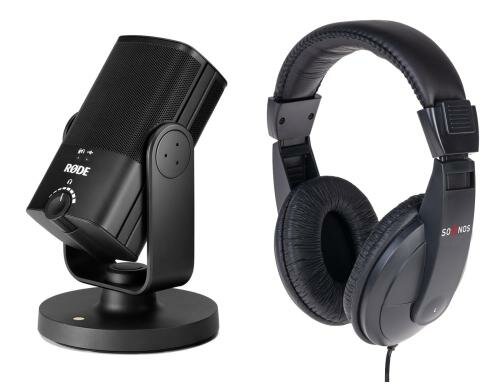 Rode NT-USB mini KIT USB-Sprechermikrofon & Kopfhörer