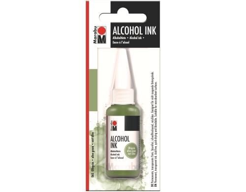 Marabu Alcohol Ink Olivegrün 20 ml