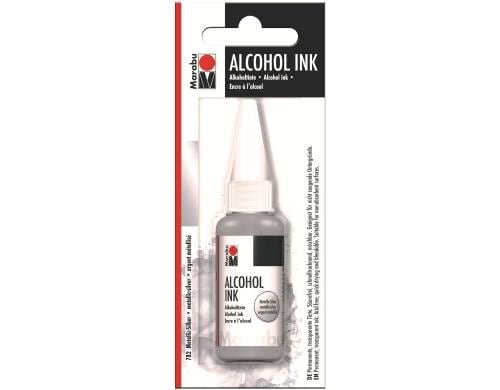 Marabu Alcohol Ink Metallic silber 20 ml