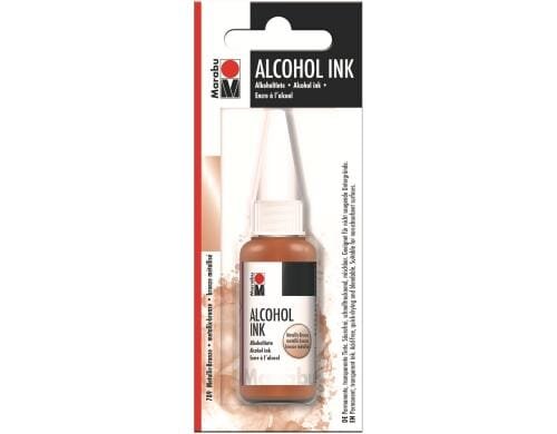 Marabu Alcohol Ink Set Metallic Bronze 20 ml