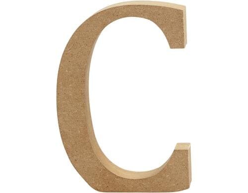 Creativ Company Holzbuchstabe 13 cm C