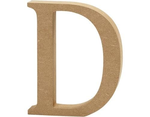 Creativ Company Holzbuchstabe 13 cm D