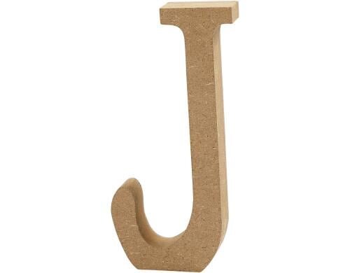 Creativ Company Holzbuchstabe 13 cm J