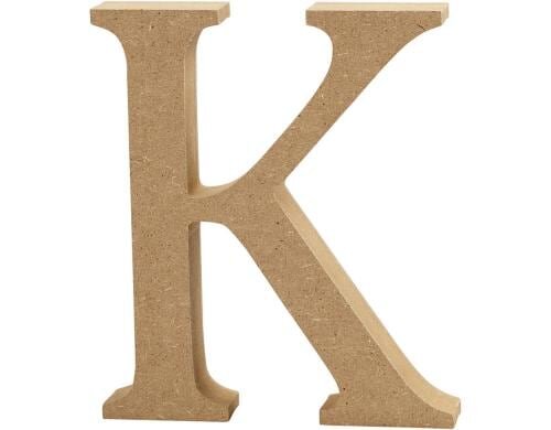 Creativ Company Holzbuchstabe 13 cm K
