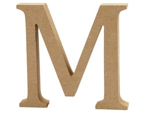 Creativ Company Holzbuchstabe 13 cm M