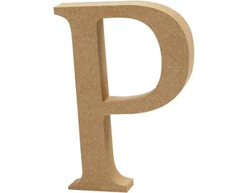 Creativ Company Holzbuchstabe 13 cm P