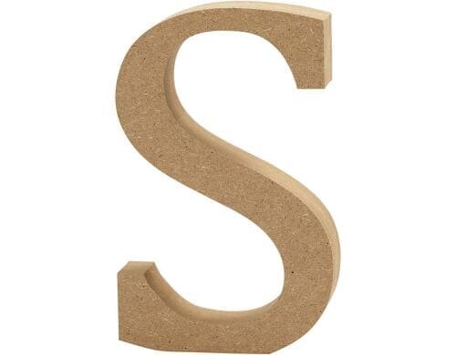 Creativ Company Holzbuchstabe 13 cm S