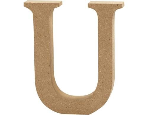 Creativ Company Holzbuchstabe 13 cm U