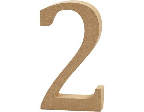 Creativ Company Holzahl 13 cm 2