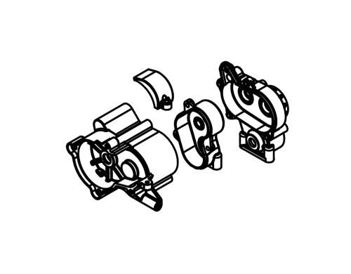 Amewi Chassis Halterungen Set RCX10